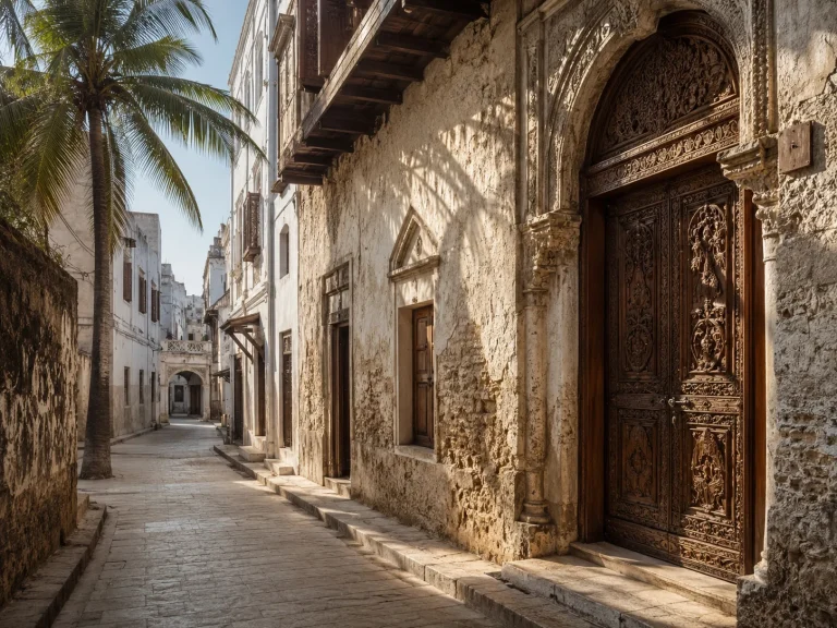 Lamu Old Town Alley