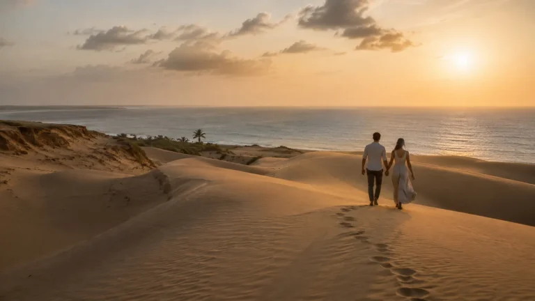 Shela Dunes Sunset