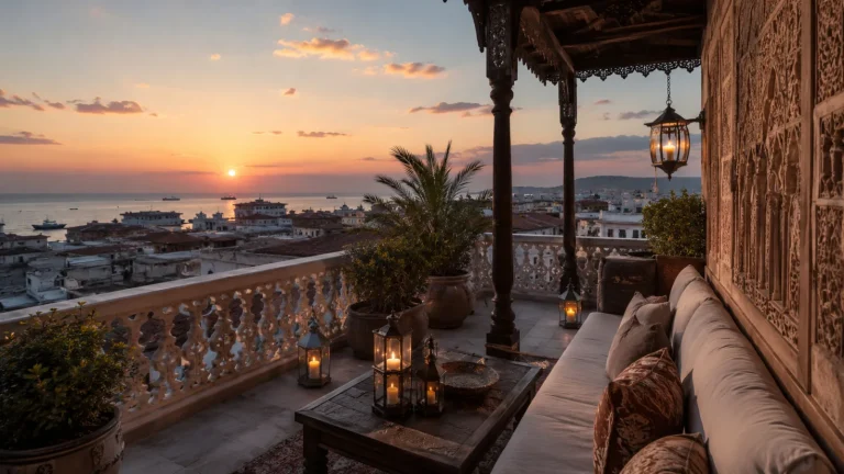 Zanzibar Rooftop Evening