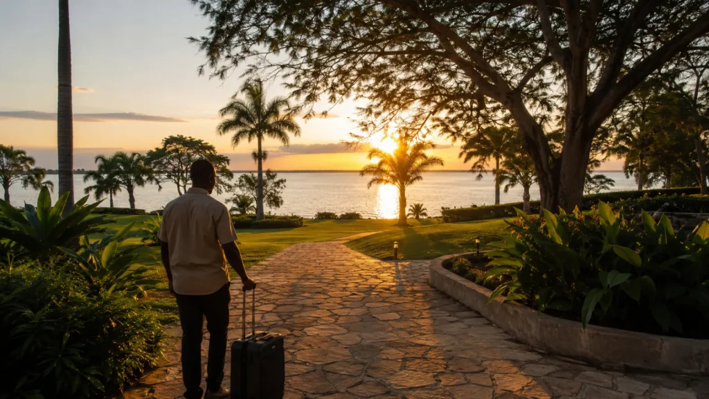 Entebbe Lakeside Arrival