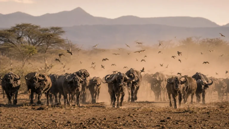 Cape Buffalo Herd