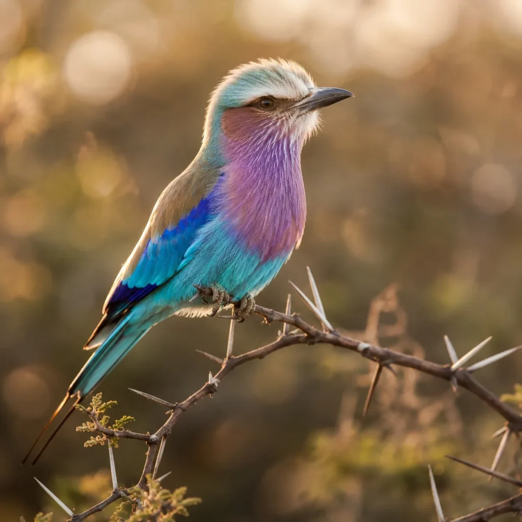 Lilac Breasted Roller Color