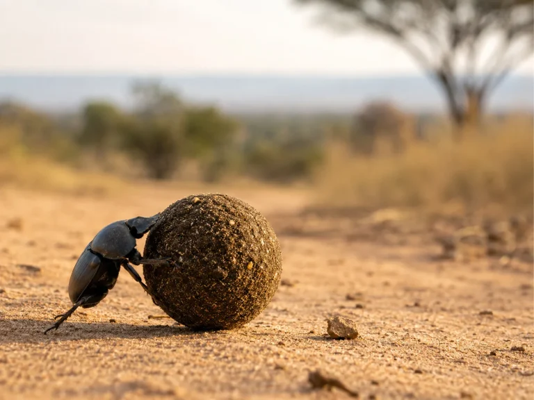 Dung Beetle Detail