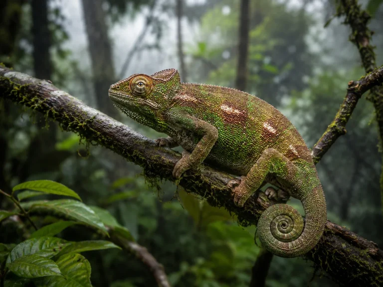 Chameleon Forest Detail