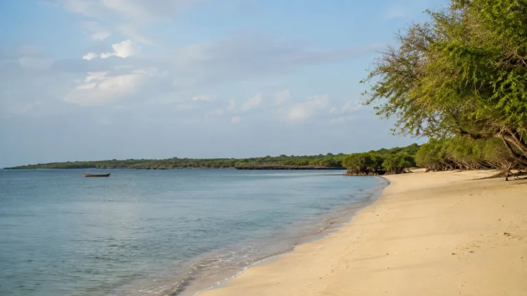 Manda Bay Quiet Beach