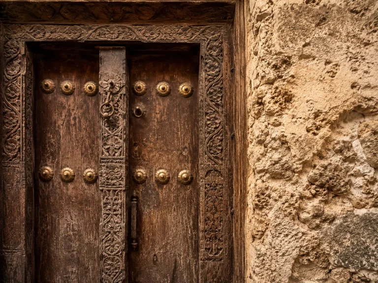 Old Swahili Door Detail