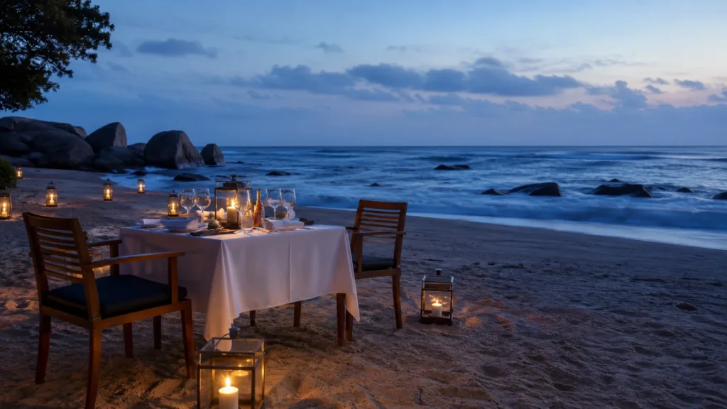 Honeymoon Beach Dinner