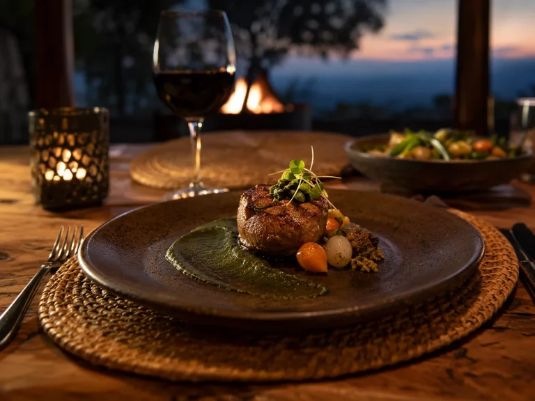 Fine Dining Safari Plate