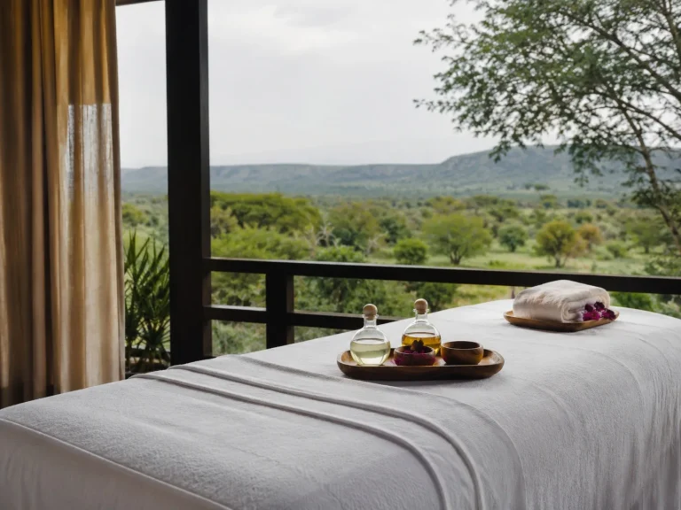 Wellness Massage Setup