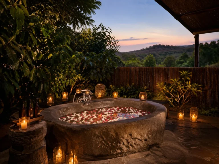 Outdoor Bath Petals