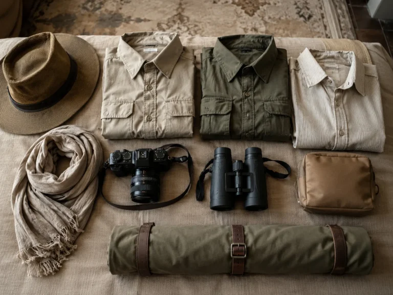 Safari Packing Guide Visual