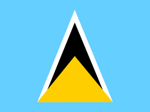 Flag of Saint Lucia