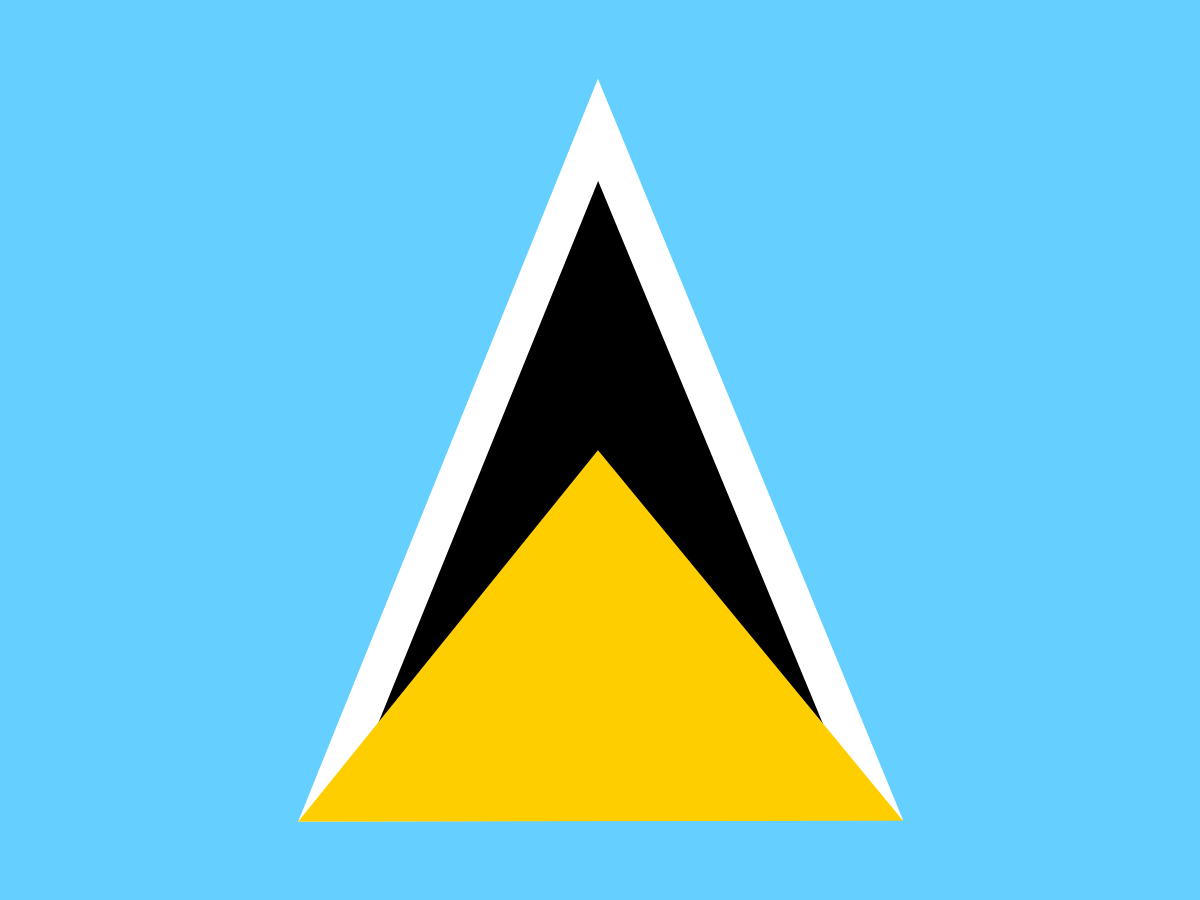 Flag of Saint Lucia
