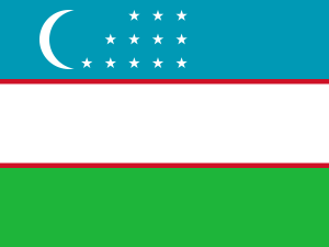 Flag of Uzbekistan