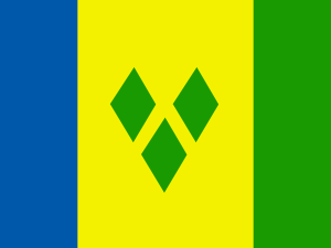 Flag of Saint Vincent And The Grenadines