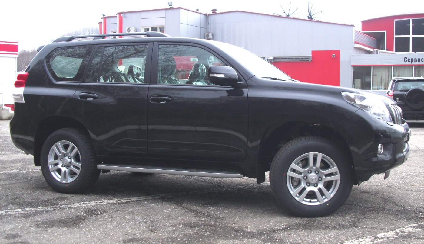 Toyota Prado Executive SUV — full exterior, representative vehicle